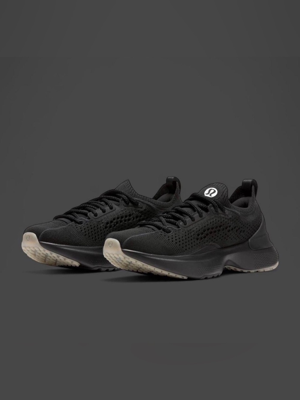 Lululemon Womens Chargefeel Black Workout Shoe